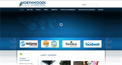 Desktop Screenshot of northwoodshotspringspa.com